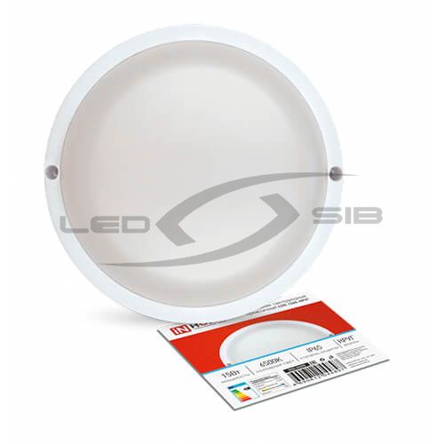 светильник спп 1565-круг 10w 900lm  ip65 in home Светильник СПП 1565-КРУГ 10W 900Lm  IP65 IN HOME