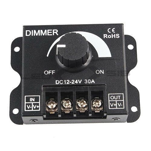 Диммер LS для одноцветной светодиодной ленты  30A 360-720W DC12-24V