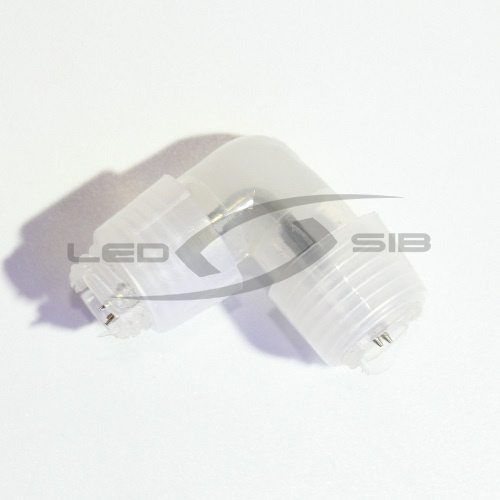 коннектор ls l-образный с иголкой для дюралайта круглого 3 жилы 13мм Коннектор LS L-образный с иголкой для дюралайта круглого 3 жилы 13мм