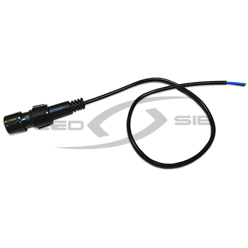 Коннектор питания LS для дюралайта 2 жилы 13мм 12-24 V (круглый)