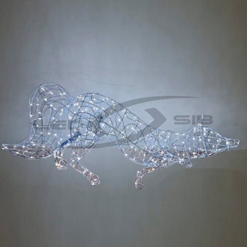 светодиодная фигура "лиса" ls 1,6*0.9м ip65 Светодиодная фигура "Лиса" LS 1,6*0.9м ip65