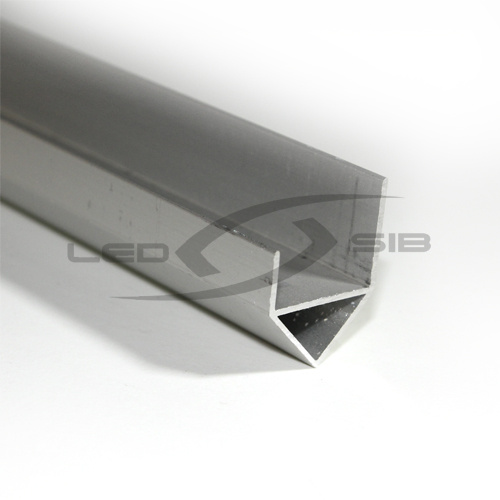 угловой алюминиевый профиль (без экрана) ls-сс-040, 2000х18.6х24.6мм Угловой алюминиевый профиль (без экрана) LS-СС-040, 2000х18.6х24.6мм