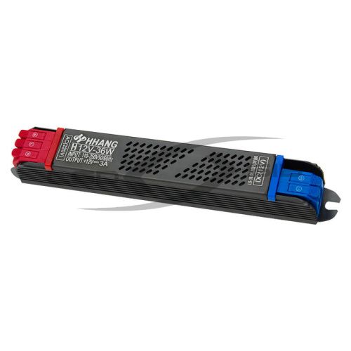 Блок питания LS узкий 36W DC12V 3A IP20 AC 170-265V (Алюм. корпус) мм