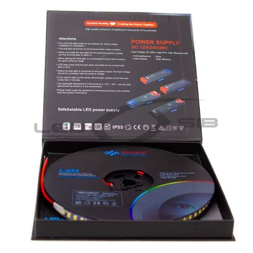 Светодиодная лента LS PRO HH-24V-2835-144D IP33 22-24 Lm 1 LED max 12W/m (двухслойная) 8мм.10м. кат.
