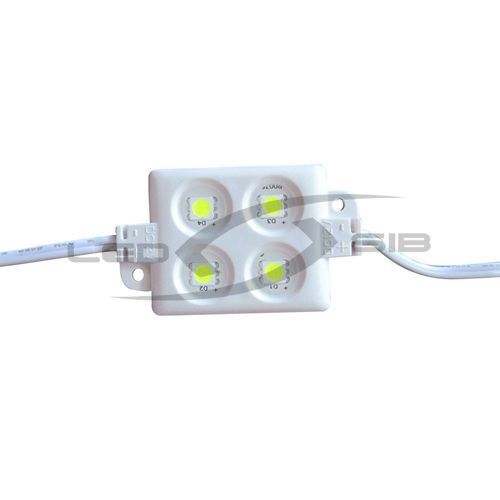 светодиодный модуль ls lux smd 5050/4led 35х35х5мм 18-20lm max 1w ip65 (пласт. корпус) 120° Светодиодный модуль LS LUX SMD 5050/4LED 35х35х5мм 18-20Lm max 1W IP65 (пласт. корпус) 120°