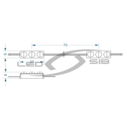 Светодиодный модуль KM-MINI3-04W-65K