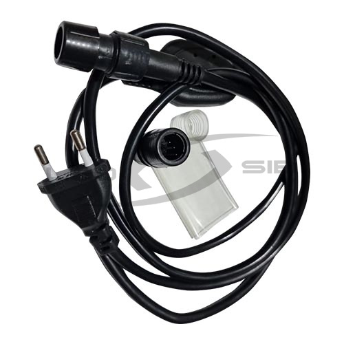 Набор для подключения дюралайта 3 жилы, иголка, I-коннектор, термоусадка, заглушка 220V IP 67 1,5 м.