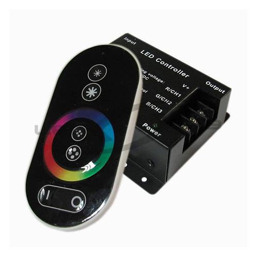 Контроллер LS для ленты RGB SMD 5050 (220V) TOUCH с сенсорным RF-пультом 6 кнопок, 1440 W (до 100 м)
