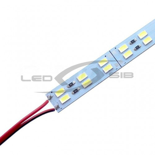 светодиодная линейка ls 2 ряда smd 5730/144 led, max 18w, 990х25х2мм, 12v, ip33, 2880lm Светодиодная линейка LS 2 ряда SMD 5730/144 LED, MAX 18W, 990х25х2мм, 12V, IP33, 2880Lm