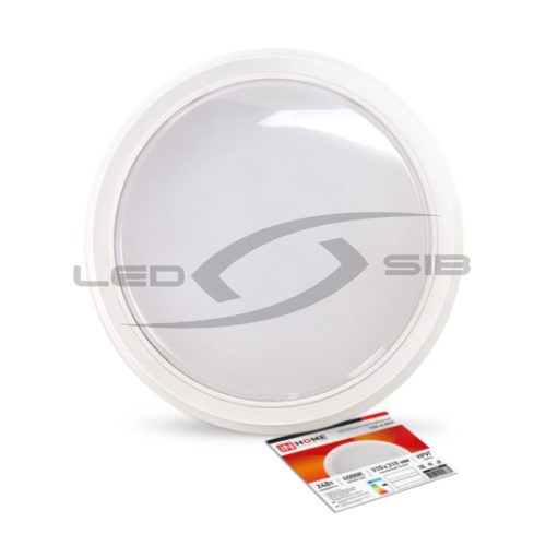 Светильник сд СПБ-2 КРУГ 24W 230V 1700Lm 310мм белый IN HOME