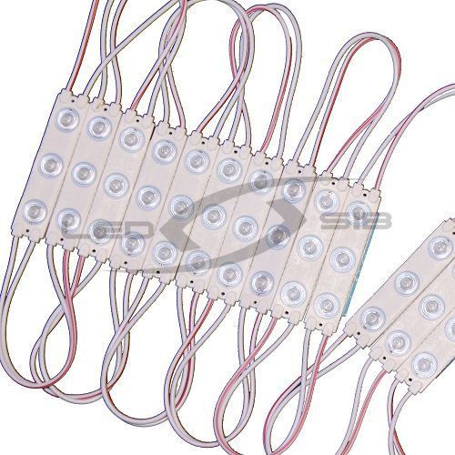 светодиодный модуль ls в3 с линзой premium smd 2835/3led 60*13*5мм max 1,2w 120 lm ip65 175° Светодиодный модуль LS В3 с линзой PREMIUM SMD 2835/3LED 60*13*5мм max 1,2W 120 Lm IP65 175°
