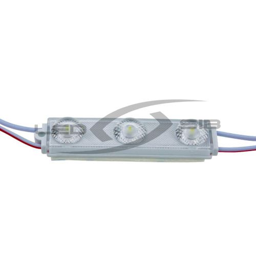 Светодиодный модуль F3 LS с линзой SMD 3030/3LED 70х17х11мм max 1,5W 232,5 Lm IP65 175°