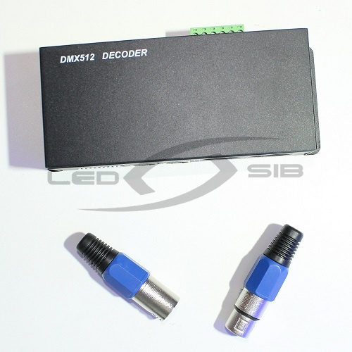 контроллер ls dmx 512 master 3 канала, по 4 на канал (12а) Контроллер LS DMX 512 Master 3 канала, по 4 на канал (12А)