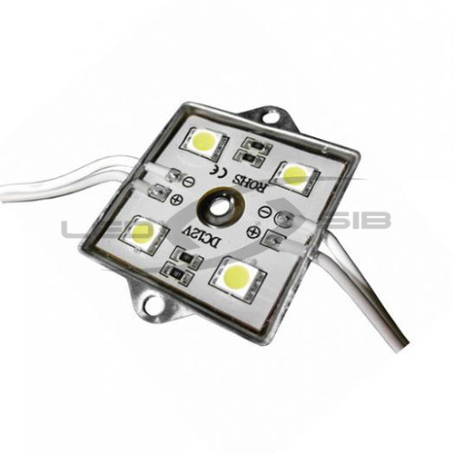 светодиодный модуль ls standart smd 5050/4led 35х35х5мм max 1w 72lm ip65 (металл. корп) 120° Светодиодный модуль LS STANDART SMD 5050/4LED 35х35х5мм max 1W 72Lm IP65 (металл. корп) 120°