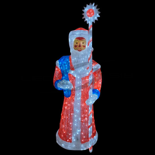 светодиодная фигура "дед мороз" ls 1700 мм , ip65 Светодиодная фигура "Дед Мороз" LS 1700 мм , IP65