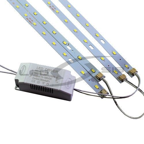 комплект линеек ls 36w, smd 5730, 520x13мм, 3600 lm 72led Комплект линеек LS 36W, SMD 5730, 520x13мм, 3600 LM 72LED