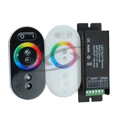 rgb led touch контроллер ls с сенсорным пультом 216-432w fc-t1h-qh0q 18 а dc12-24v RGB Led Touch контроллер LS с сенсорным пультом 216-432W FC-T1H-QH0Q 18 А DC12-24V