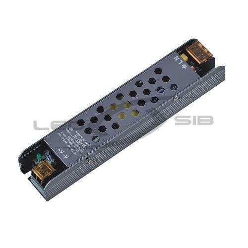 Блок питания LS серии SLIM 60W 12V 5A IP20  (Металлический корпус) 170*34*24мм 3Y HH