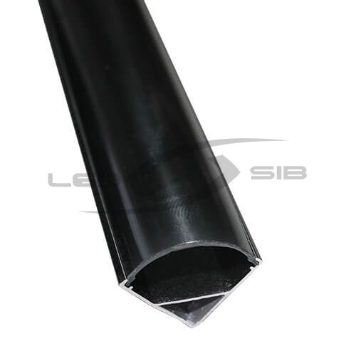 угловой алюминиевый профиль (с экраном) ls-yf-121, 2000х16х16мм l90 (65гр./м) Угловой алюминиевый профиль (с экраном) LS-YF-121, 2000х16х16мм L90 (65гр./м)