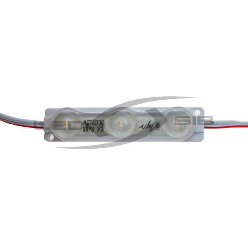 Светодиодный модуль LS VIVO "ЛУЧ V" с линзой SMD 2835/3LED 76х16х11мм max 1,5W 180 Lm IP68 Пр.16,5см