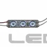 Светодиодный модуль LS E3 с линзой SMD 2835/3LED 70х17х7мм 1,5W 130 Lm IP65 (Провод 15см)